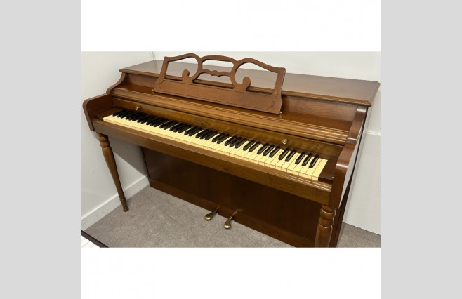 Wurlitzer Satin Mahogany Upright Piano, Used - All Inclusive Premium Package (SN:06622) - Image 13